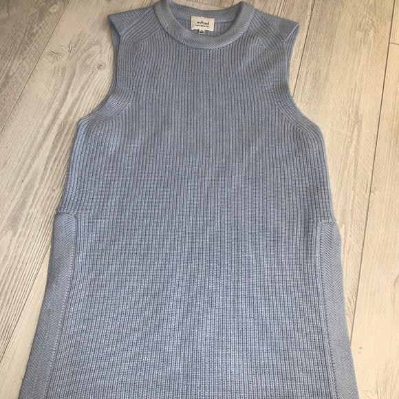 Wilfred Tops - Long knit Wilfred sleeveless top